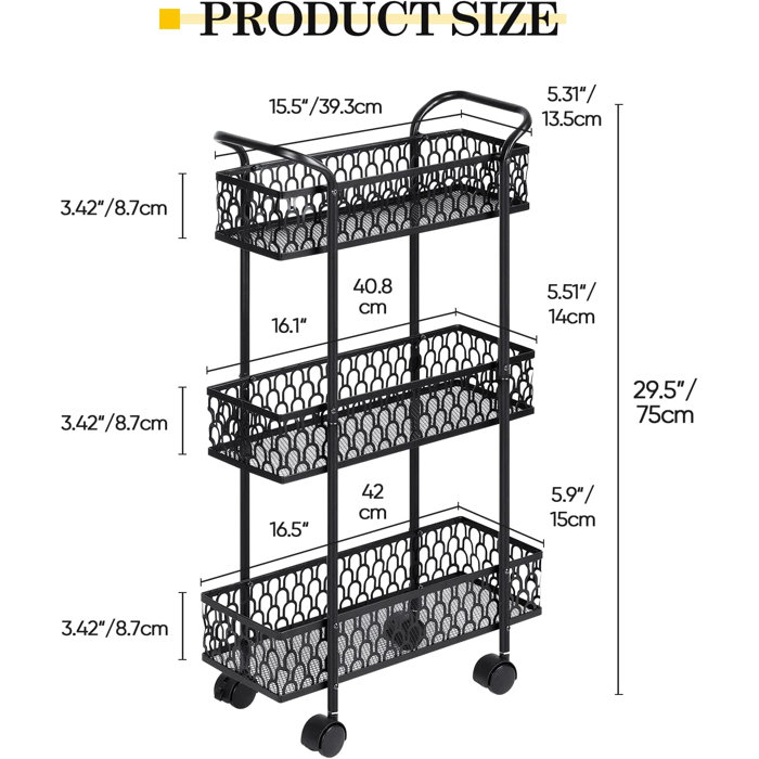 BTY Utility Cart Wayfair